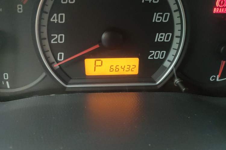 Used Suzuki Swift 2011 1.5L Automatic Fashion Edition Odometer Close Up