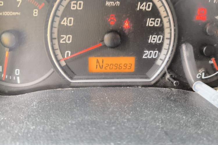 Used Suzuki Swift 2011 1.5L Automatic Sport Audiovisual Edition Odometer Close Up