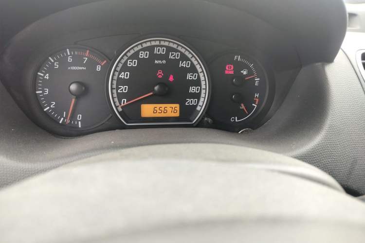 Used Suzuki Swift 2011 1.5L Manual Sport Audiovisual Edition Odometer Close Up