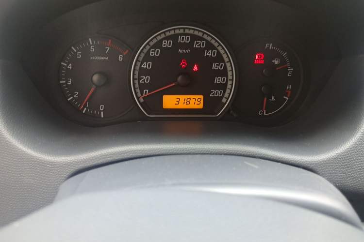 Used Suzuki Swift 2011 1.5L Manual Sport Edition Odometer Close Up