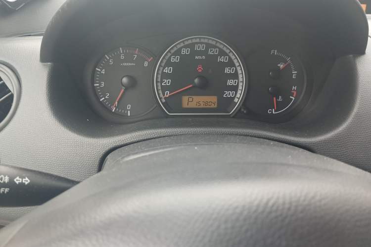Used Suzuki Swift 2011 1.3L Automatic Fashion Edition Odometer Close Up