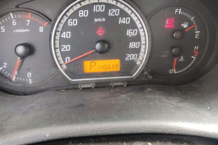 Used Suzuki Swift 2011 1.5L Automatic Sport Audiovisual Edition Odometer Close Up