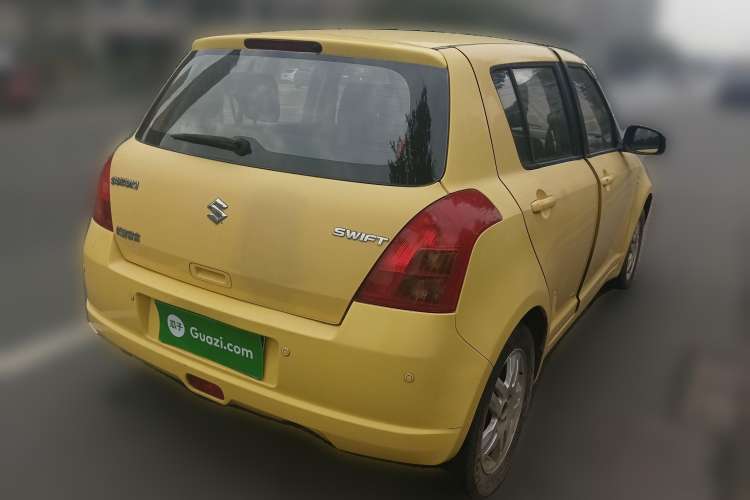 Used Suzuki Swift 2011 1.3L Automatic Fashion Edition Rear Right 45 Deg
