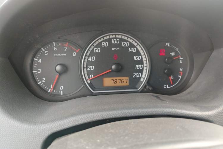 Used Suzuki Swift 2012 1.3L Manual Value Edition Odometer Close Up