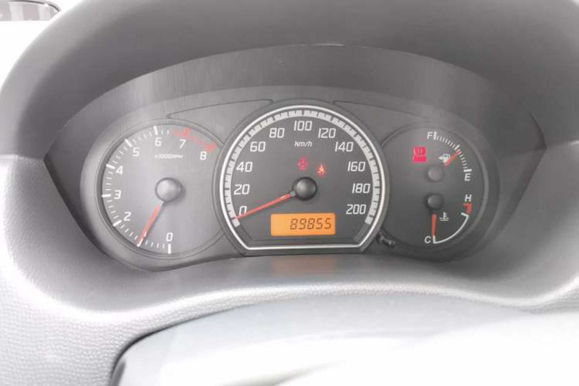 Used Suzuki Swift 2012 1.3L Manual Value Edition Odometer Close Up