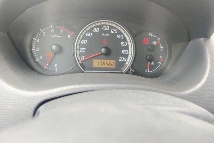 Used Suzuki Swift 2012 1.3L Manual Value Edition Odometer Close Up