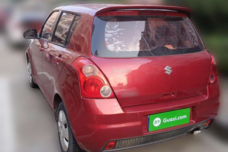 Used Suzuki Swift 2012 1.3L Manual Value Edition Rear Left 45 Deg