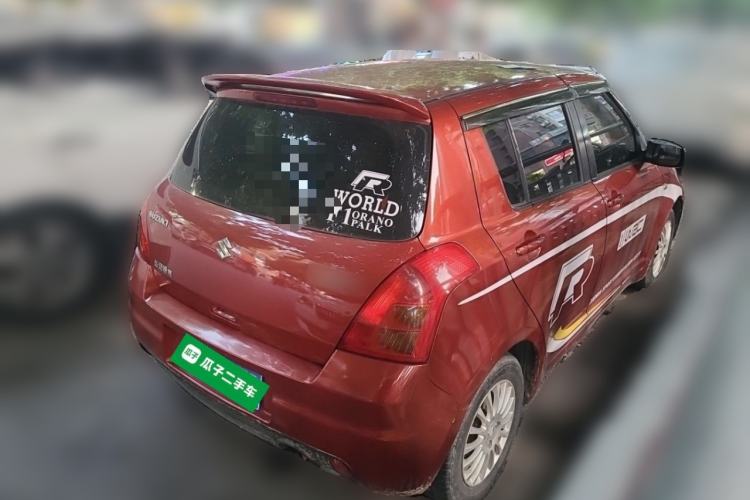 Used Suzuki Swift 2012 1.3L Manual Value Edition Rear Right 45 Deg