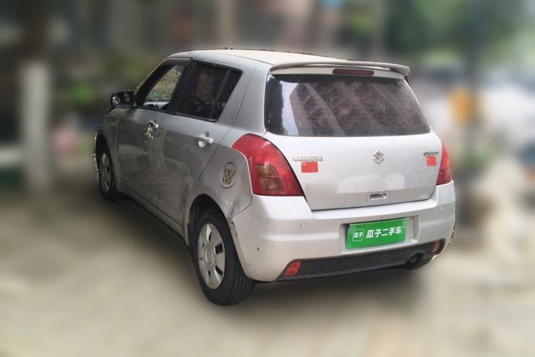 Used Suzuki Swift 2012 1.3L Manual Value Edition Rear Left 45 Deg