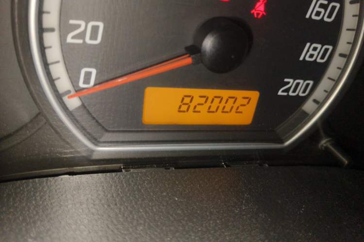 Used Suzuki Swift 2012 1.3L Manual Value Edition Odometer Close Up