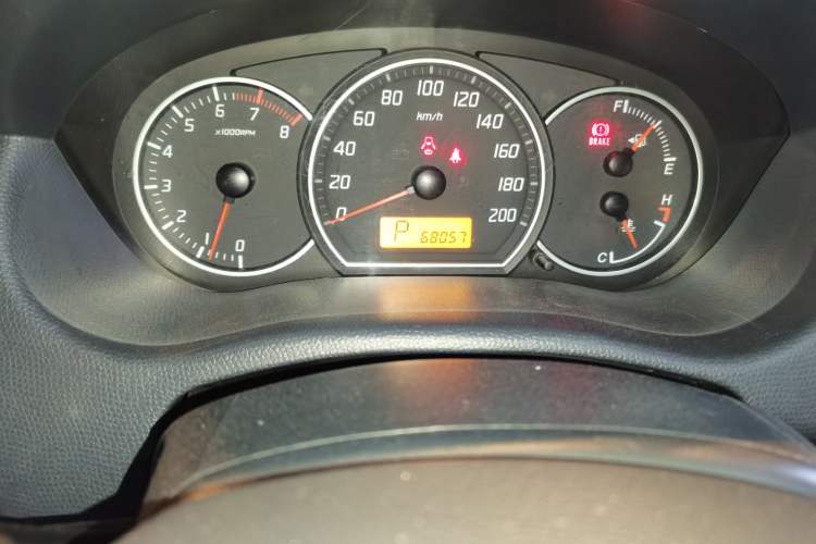 Used Suzuki Swift 2013 1.5L Automatic Standard Edition Odometer Close Up