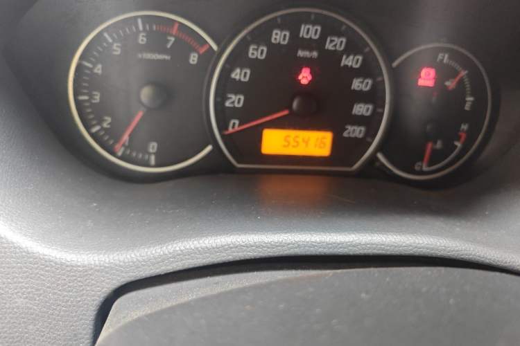 Used Suzuki Swift 2013 1.5L Manual Standard Edition Odometer Close Up