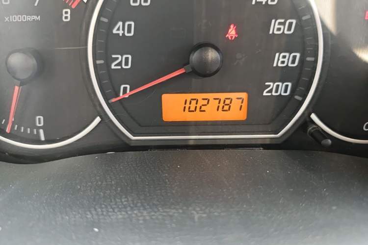 Used Suzuki Swift 2013 1.5L Manual 20th Anniversary Limited Edition Odometer Close Up