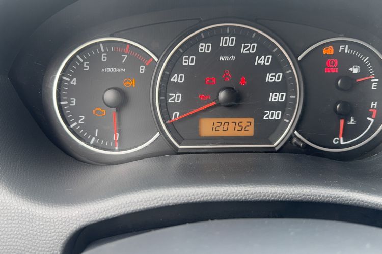 Used Suzuki Swift 2013 1.5L Manual 20th Anniversary Limited Edition Odometer Close Up