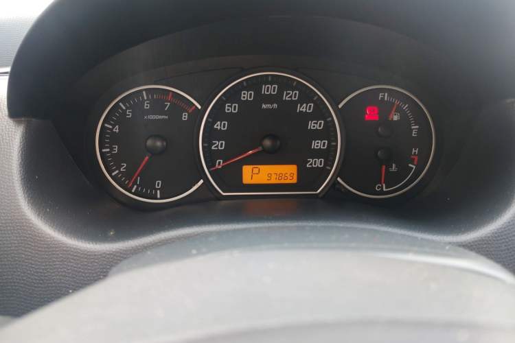 Used Suzuki Swift 2013 1.5L Automatic Sport Edition Odometer Close Up