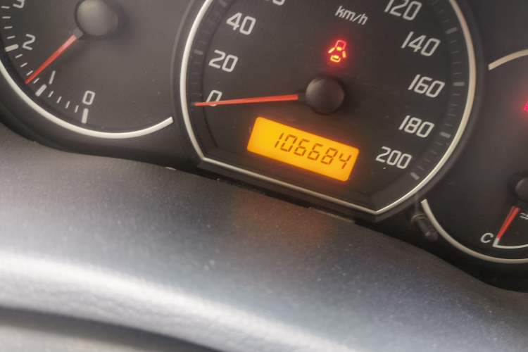 Used Suzuki Swift 2013 1.5L Manual Standard Edition Odometer Close Up