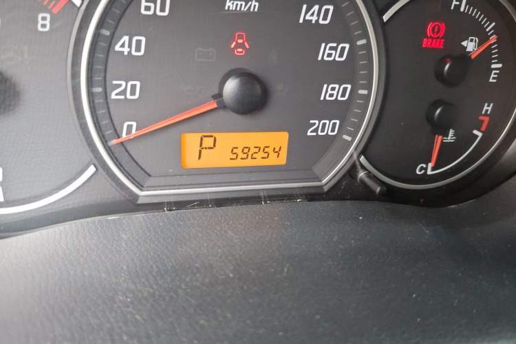 Used Suzuki Swift 2013 1.5L Automatic Standard Edition Odometer Close Up