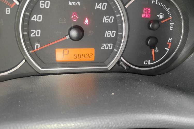 Used Suzuki Swift 2013 1.5L Automatic 20th Anniversary Limited Edition Odometer Close Up