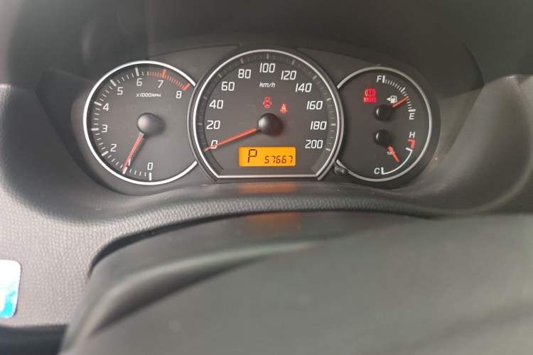 Used Suzuki Swift 2013 1.5L Automatic 20th Anniversary Limited Edition Odometer Close Up