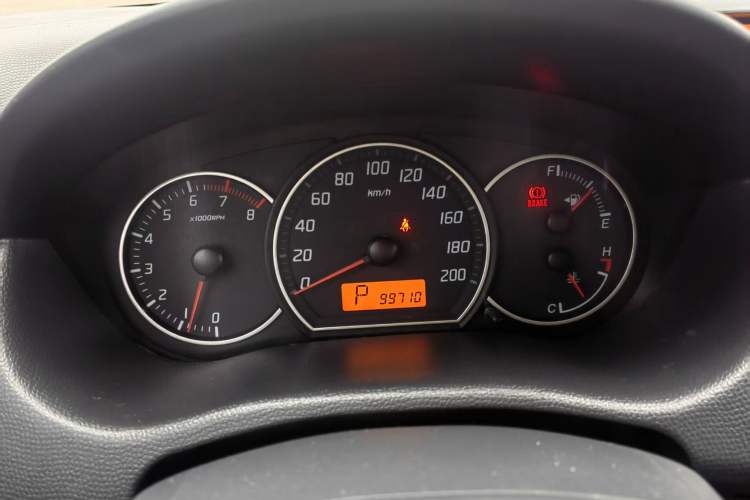 Used Suzuki Swift 2013 1.5L Automatic 20th Anniversary Limited Edition Odometer Close Up
