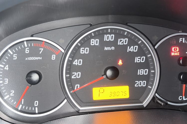 Used Suzuki Swift 2013 1.5L Automatic 20th Anniversary Limited Edition Odometer Close Up