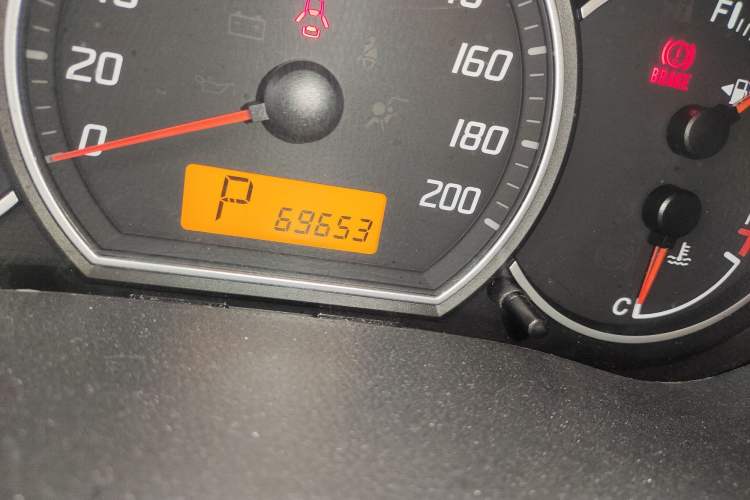 Used Suzuki Swift 2013 1.5L Automatic 20th Anniversary Limited Edition Odometer Close Up