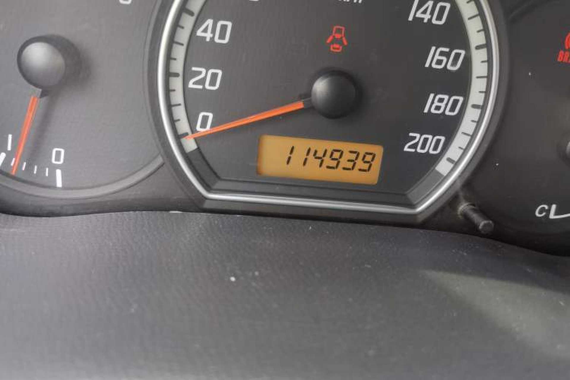 Used Suzuki Swift 2013 1.5L Manual Standard Edition Odometer Close Up
