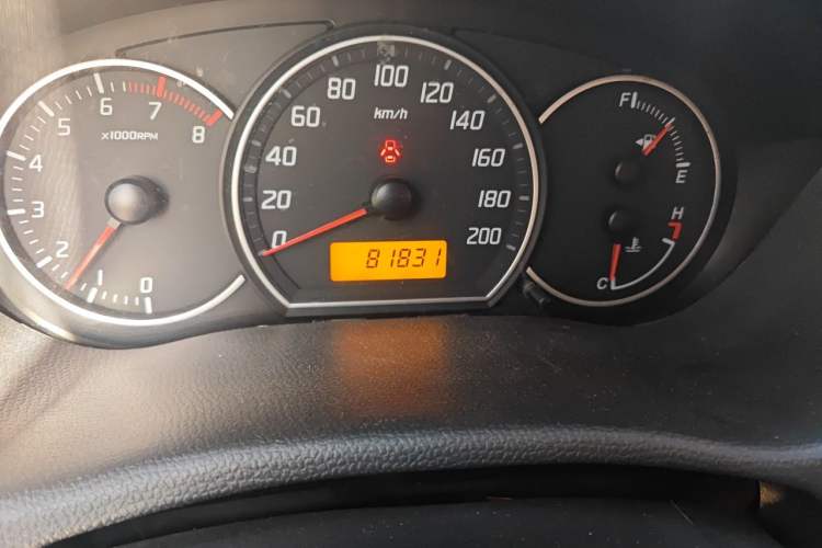 Used Suzuki Swift 2013 1.5L Manual Standard Edition Odometer Close Up