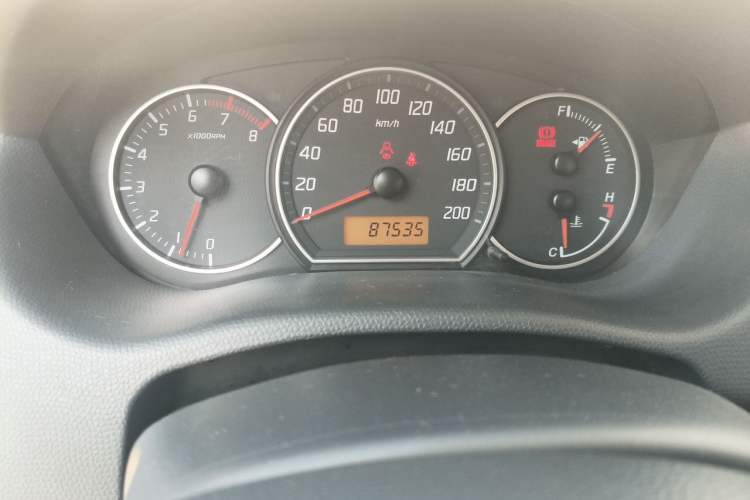 Used Suzuki Swift 2013 1.5L Manual 20th Anniversary Limited Edition Odometer Close Up