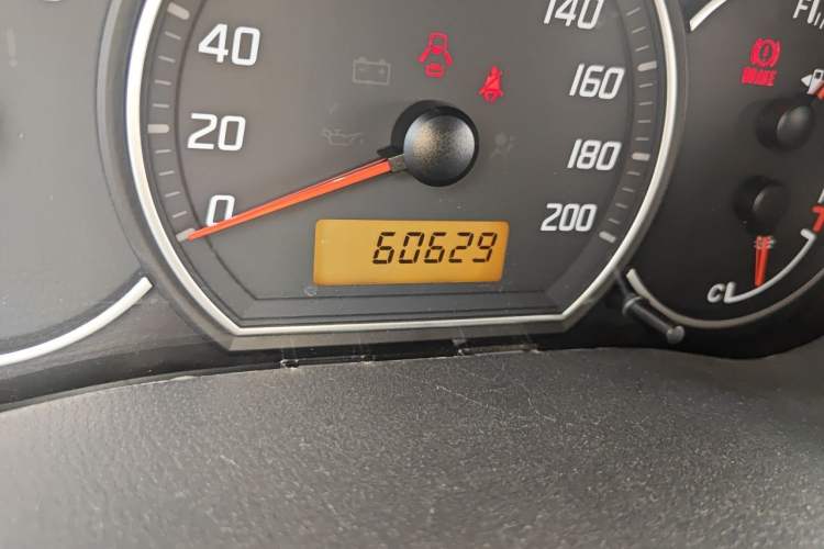 Used Suzuki Swift 2013 1.5L Manual Standard Edition Odometer Close Up