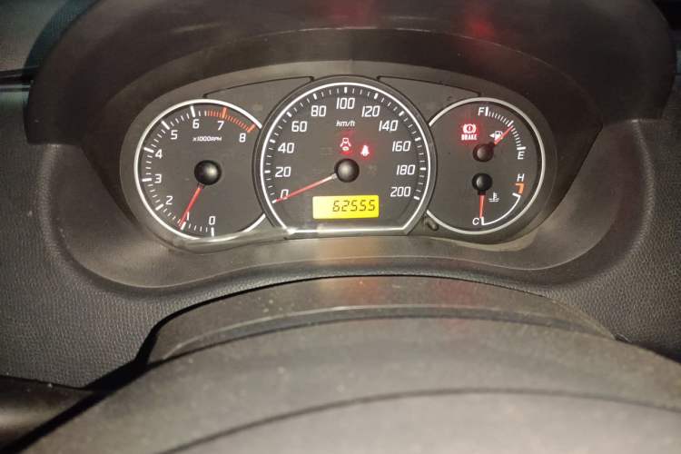 Used Suzuki Swift 2013 1.5L Manual Standard Edition Odometer Close Up