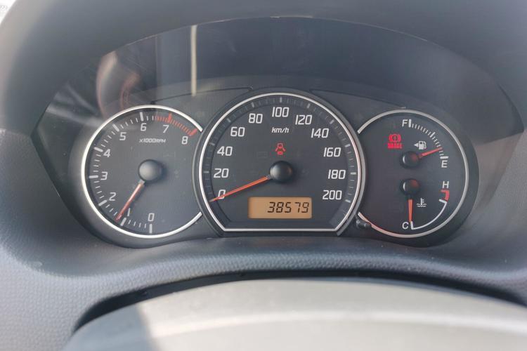 Used Suzuki Swift 2013 1.5L Manual 20th Anniversary Limited Edition Odometer Close Up