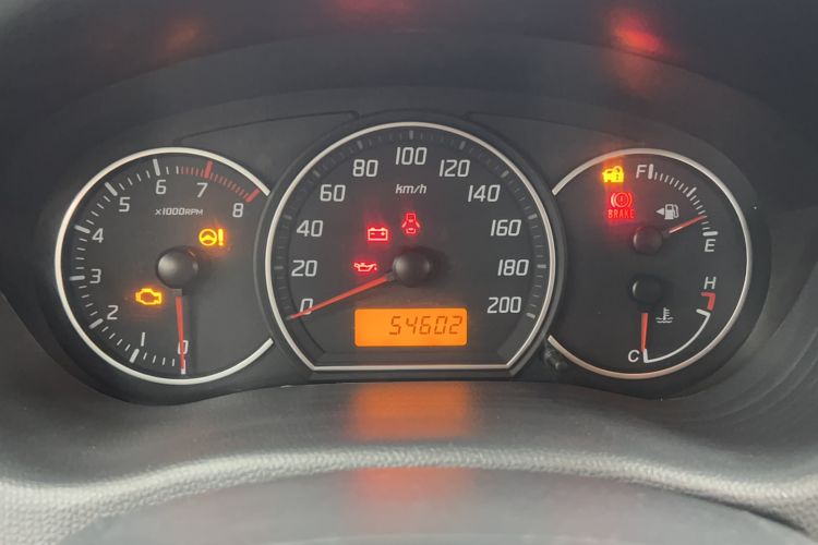 Used Suzuki Swift 2013 1.5L Manual Standard Edition Odometer Close Up