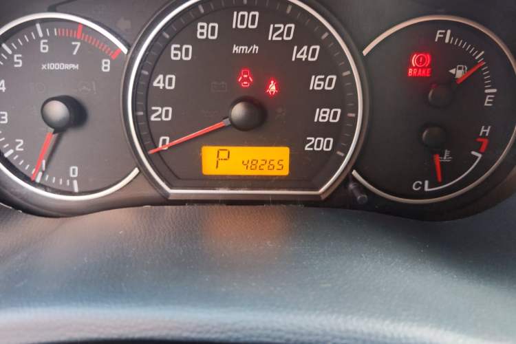 Used Suzuki Swift 2013 1.5L Automatic 20th Anniversary Limited Edition Odometer Close Up