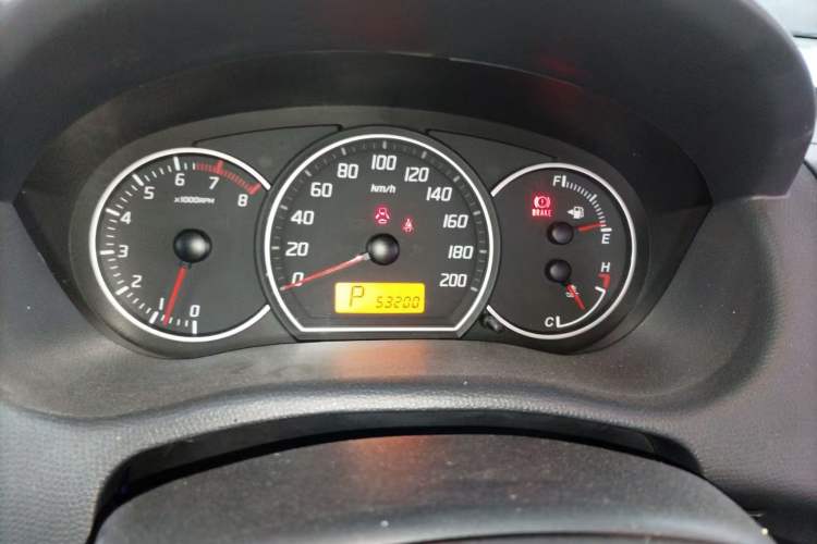Used Suzuki Swift 2013 1.5L Automatic 20th Anniversary Limited Edition Odometer Close Up