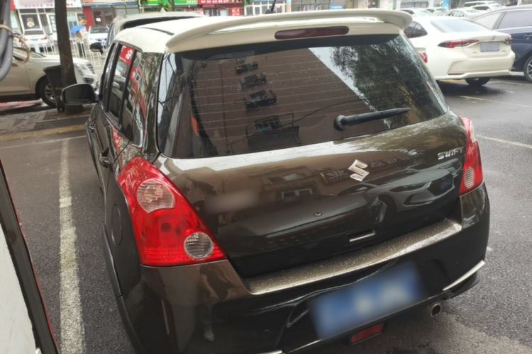 Used Suzuki Swift 2013 1.5L Automatic 20th Anniversary Limited Edition Rear Left 45 Deg