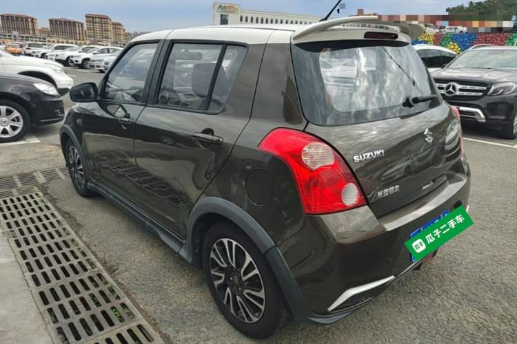 Used Suzuki Swift 2013 1.5L Manual 20th Anniversary Limited Edition Rear Left 45 Deg