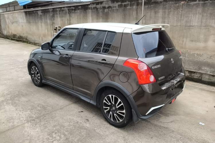 Used Suzuki Swift 2013 1.5L Manual 20th Anniversary Limited Edition Rear Left 45 Deg