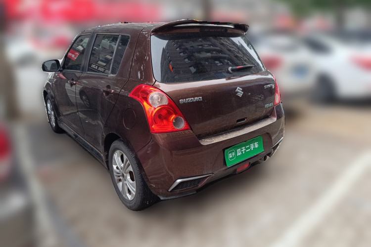 Used Suzuki Swift 2013 1.5L Automatic Standard Edition Rear Left 45 Deg