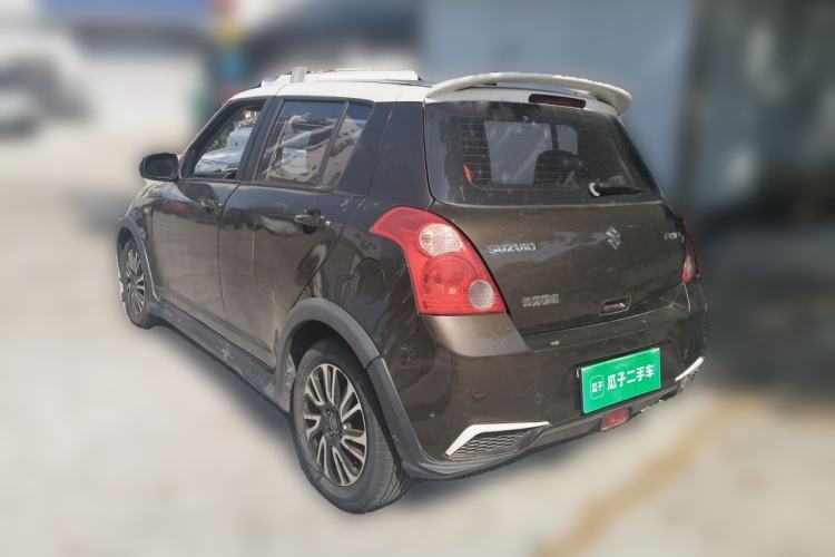 Used Suzuki Swift 2013 1.5L Manual 20th Anniversary Limited Edition Rear Left 45 Deg