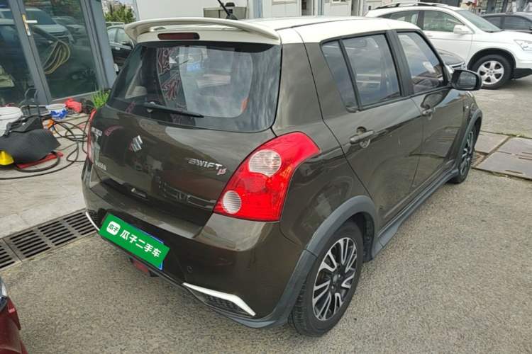 Used Suzuki Swift 2013 1.5L Manual 20th Anniversary Limited Edition Rear Right 45 Deg