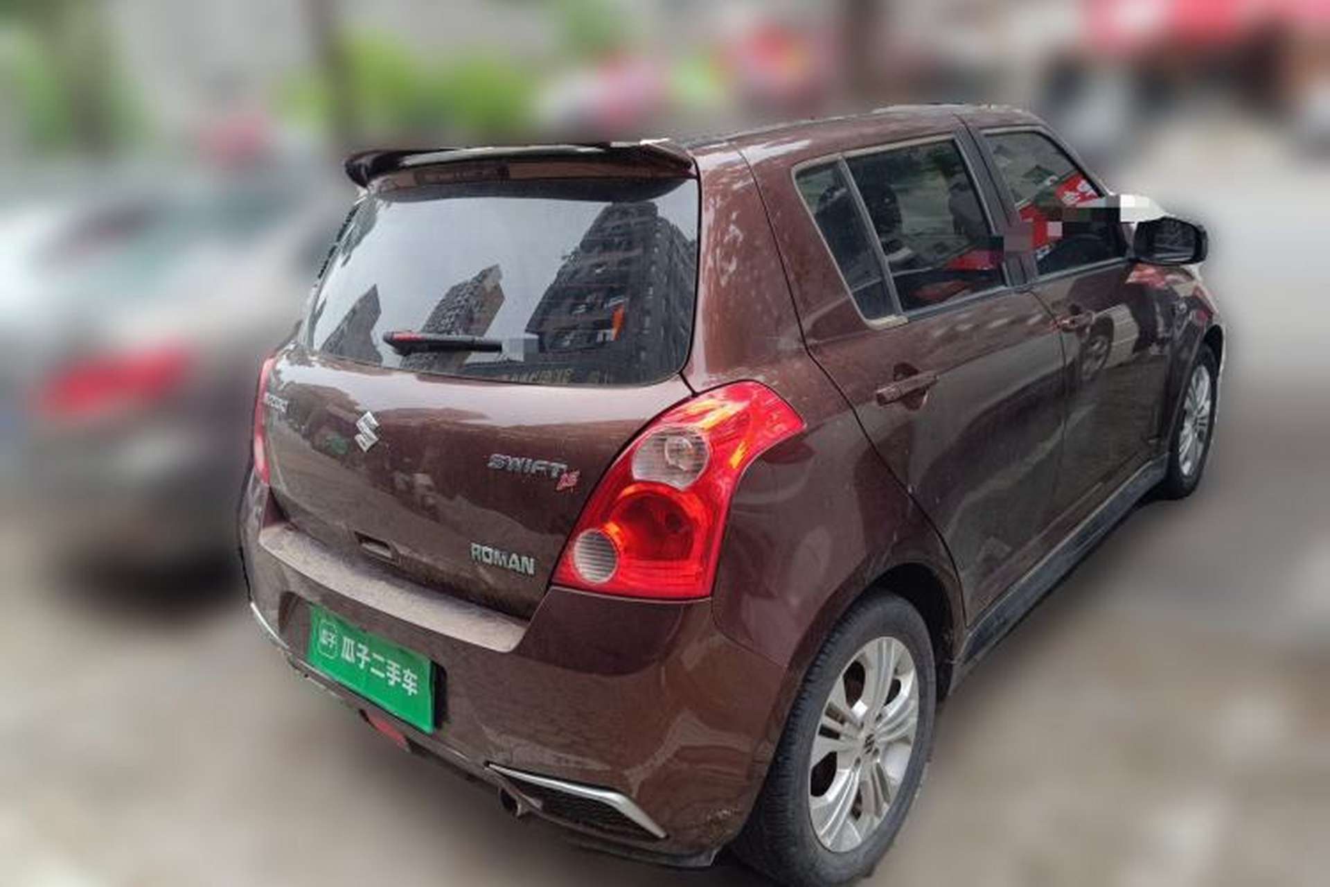 Used Suzuki Swift 2013 1.5L Automatic Standard Edition Rear Right 45 Deg