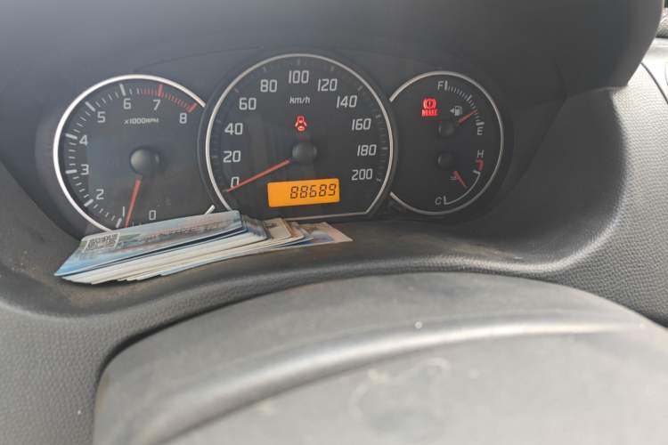 Used Suzuki Swift 2013 1.5L Manual 20th Anniversary Limited Edition Odometer Close Up