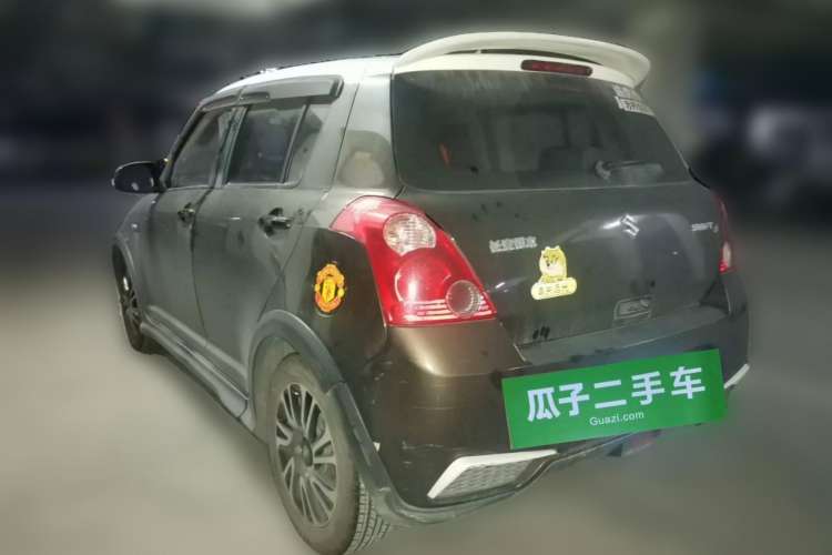 Used Suzuki Swift 2013 1.5L Manual 20th Anniversary Limited Edition Rear Left 45 Deg