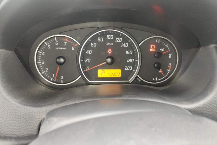 Used Suzuki Swift 2013 1.5L Automatic Standard Edition Odometer Close Up