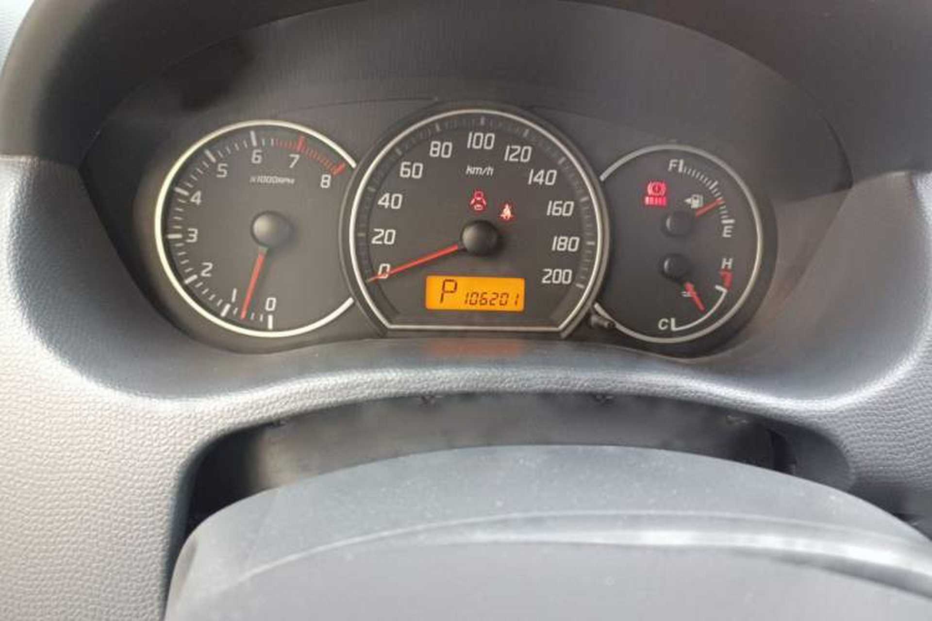 Used Suzuki Swift 2013 1.5L Automatic 20th Anniversary Limited Edition Odometer Close Up