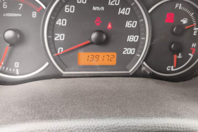 Used Suzuki Swift 2013 1.5L Manual 20th Anniversary Limited Edition Odometer Close Up