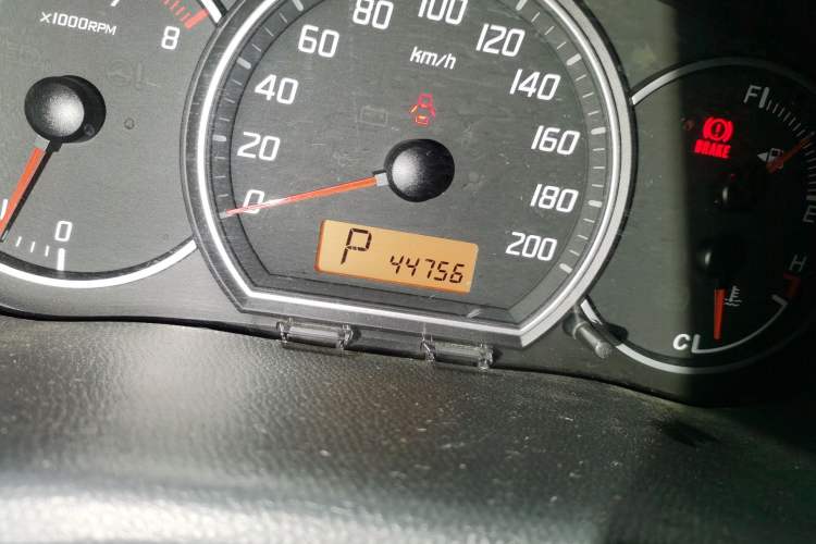 Used Suzuki Swift 2013 1.5L Automatic 20th Anniversary Limited Edition Odometer Close Up