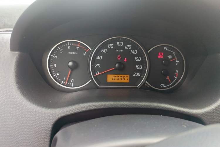 Used Suzuki Swift 2013 1.5L Manual 20th Anniversary Limited Edition Odometer Close Up