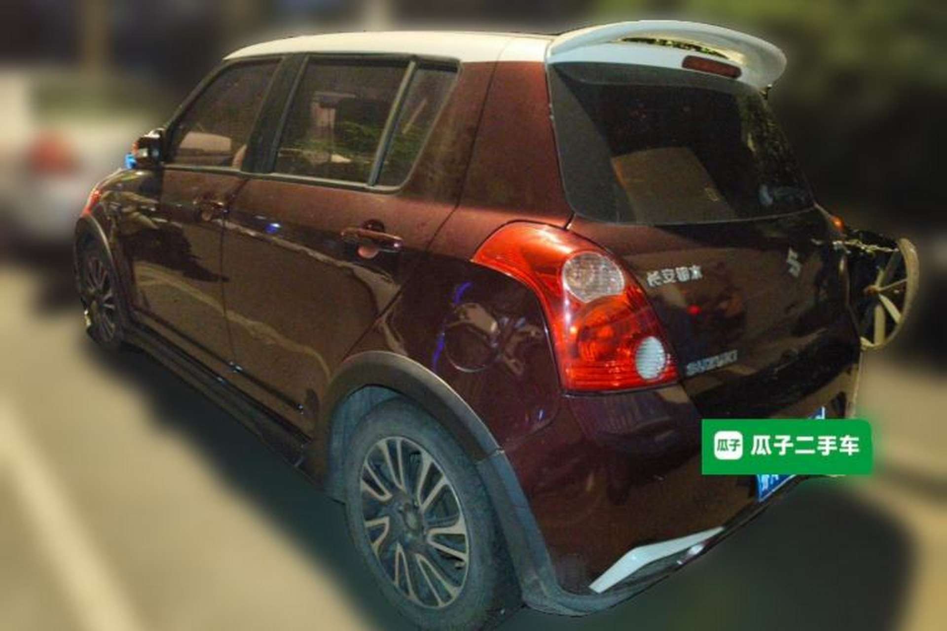 Used Suzuki Swift 2013 1.5L Automatic 20th Anniversary Limited Edition Rear Left 45 Deg